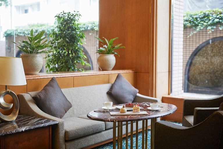 ロビーラウンジ「フォンテーヌ」。