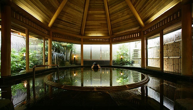 大浴場「望乃湯」。このほか、露天風呂や家族風呂も。