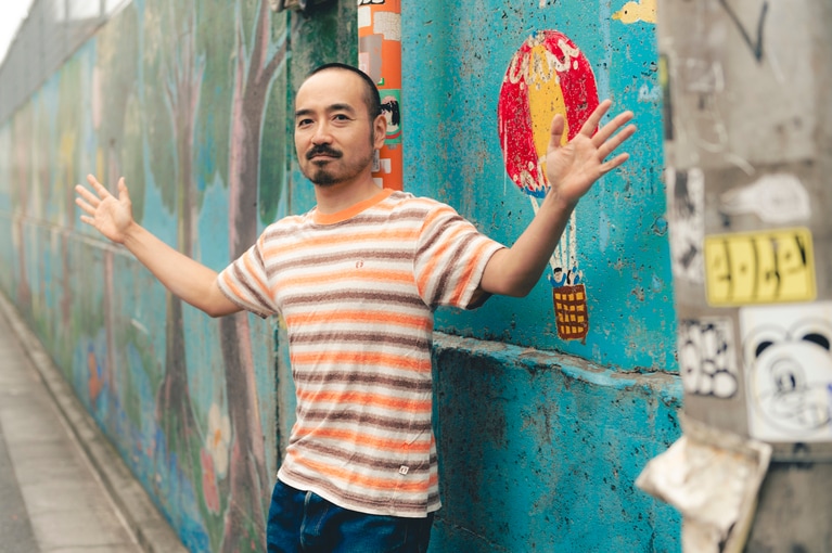 かもめんたる・岩崎う大さん。