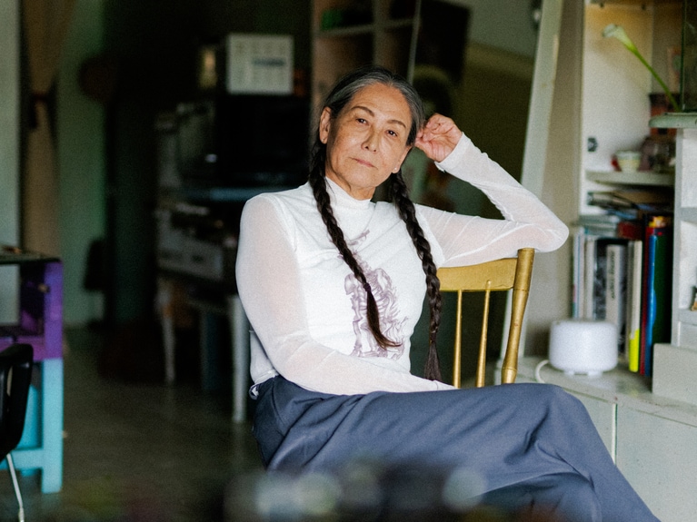 浅野順子さん。 ©平松市聖／文藝春秋