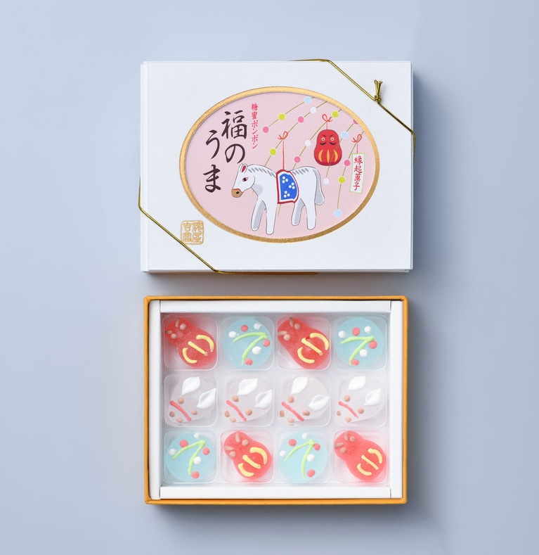 糖蜜ボンボン 福のうま 1,080円。