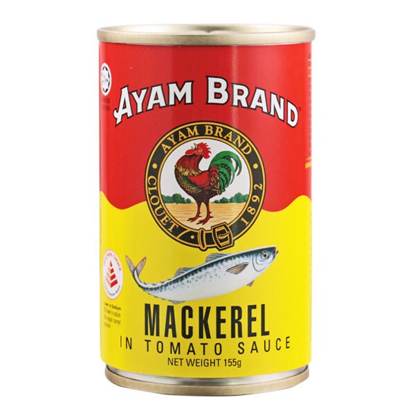 「アヤム さばトマトソース煮」 230円。