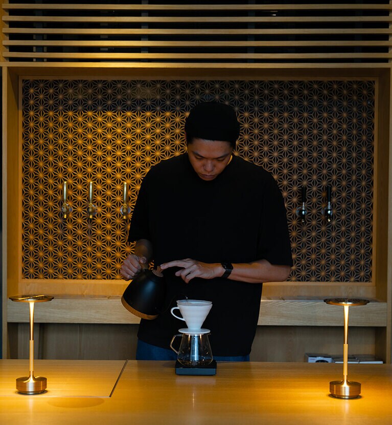 8月末オープン予定の「aet café」は、浅煎りのスペシャリティーコーヒーにこだわったカフェ。