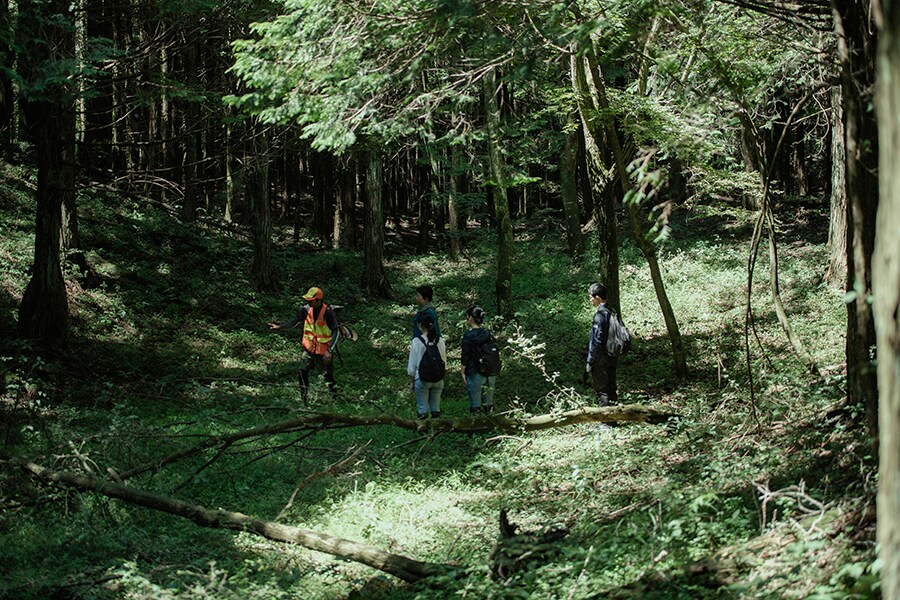 青木ヶ原樹海に隣接する富士五湖周辺の森が主な猟場。