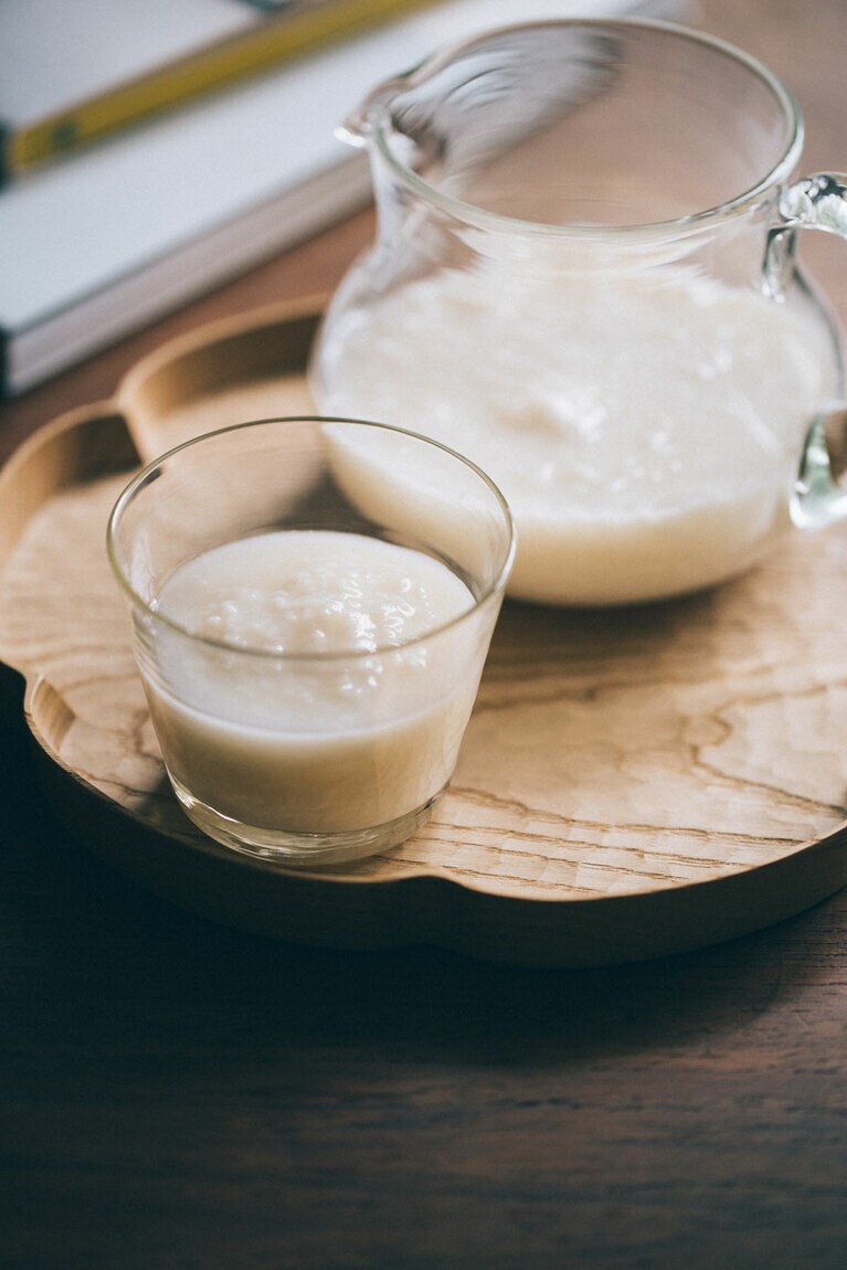 「おうちシェフPRO」ならこんなメニューも。糀甘酒。