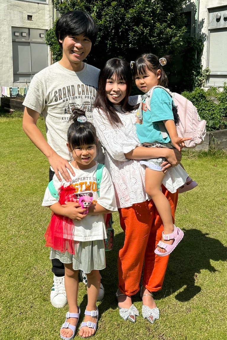 現在はアメリカで生活している、ぽるぽるふぁみりーの皆さん。