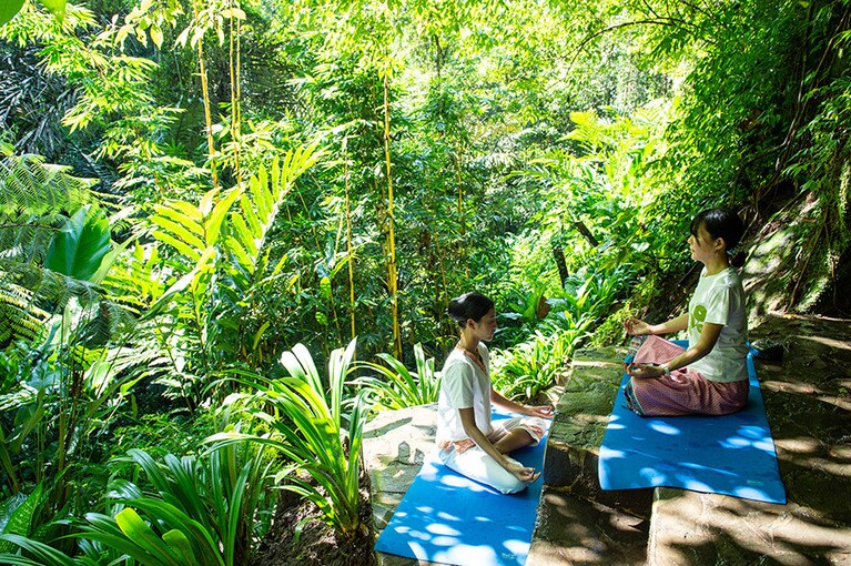 瞑想時間は5分ほど。短い時間なのに、終えた後は頭がスッキリするのが不思議。