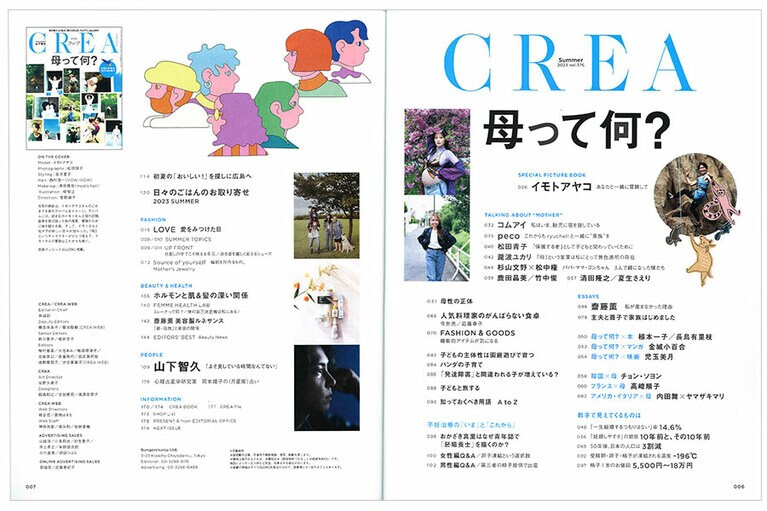 2023年夏号目次。