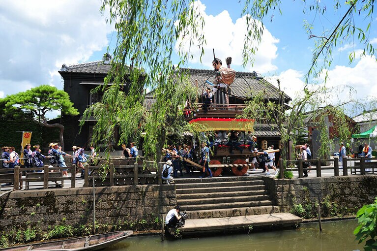 【千葉県】佐原の大祭 夏祭り。
