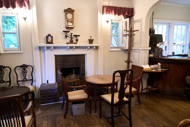 おとぎ話に出てくるようなロマンティックな雰囲気。