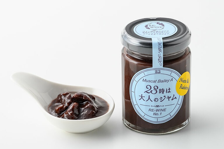 中村商事「23時は大人のジャム Nuts＆Raisins」130g 1,296円／山梨県