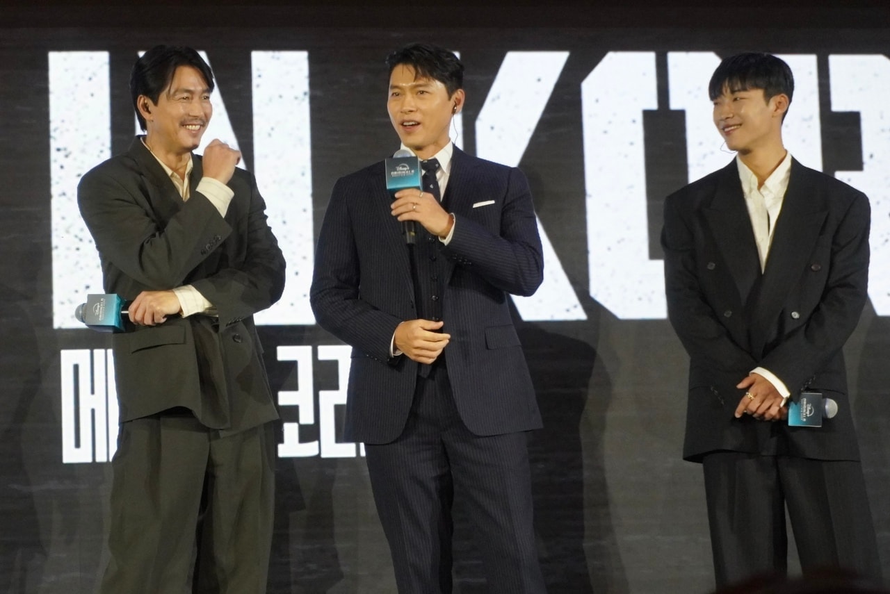 ヒョンビンとチョン・ウソンが共演する日本と韓国を舞台にした「メイド・イン・コリア」。