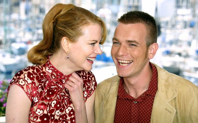ニコール・キッドマンとユアン・マクレガー ⒸAFP=時事
