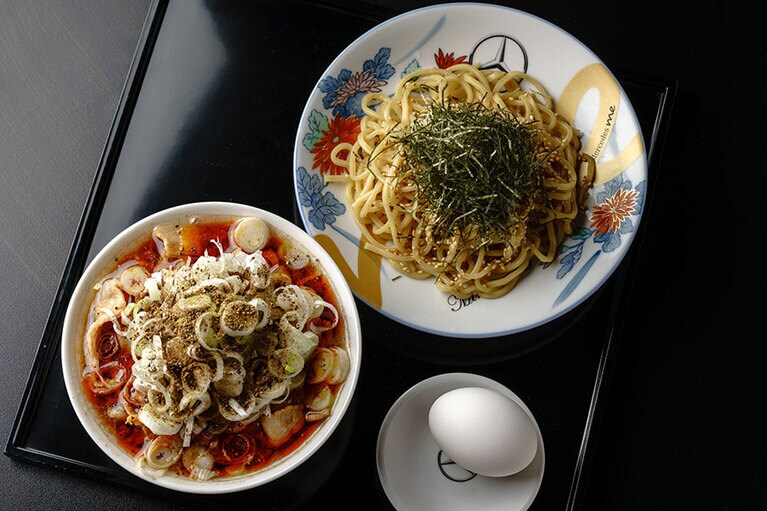 Minatoya 3 Vision“Mercedes-AMG GT Atatakai-Nikusoba” 1,000円(税込)