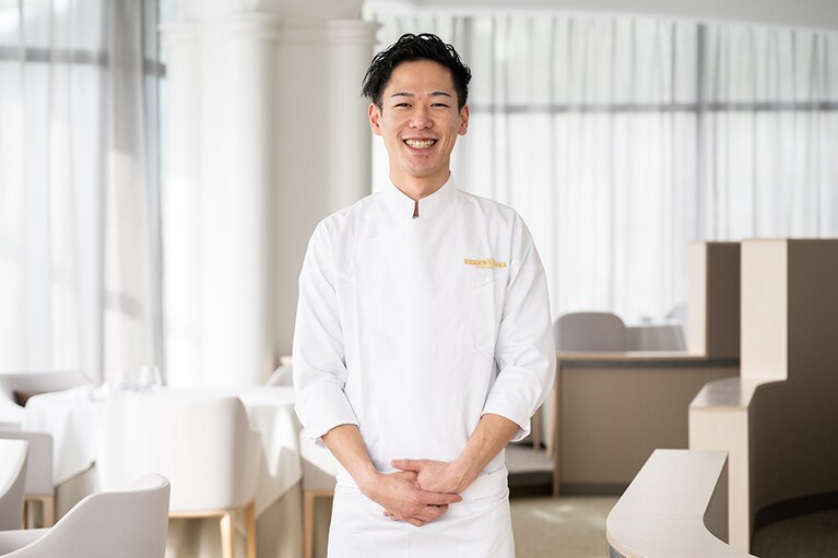 30歳で2代目シェフに就任した鈴木將平さん。
