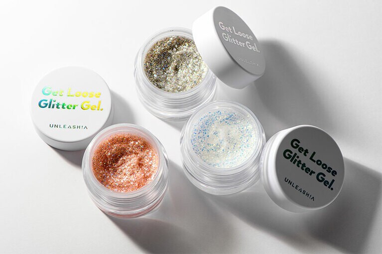 Get Loose Glitter Gel 各1,799円。上から順に、N°5 ダイヤモンドスティーラー、N°3 ゴールドオプセッサー、N°4 ラブドリーマー。日本からはQoo10で購入可能。