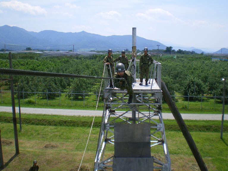 3年生、定期訓練にて（本人提供）