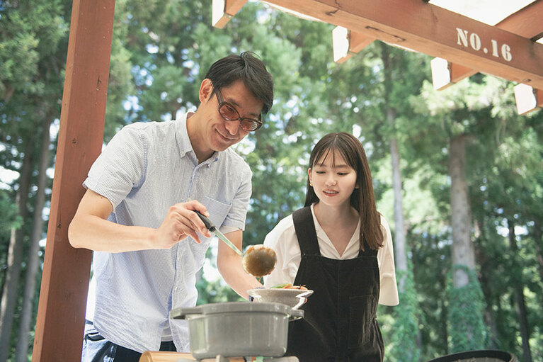 完成まで30分、あっという間に出来上がり！