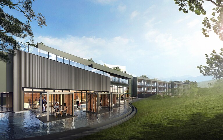 ANAインターコンチネンタル安比高原リゾート［岩手／安比高原］外観。