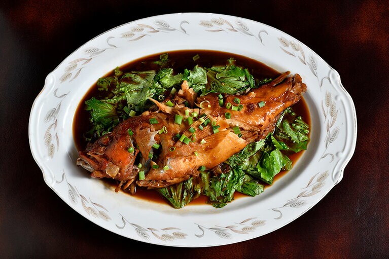 アカバーの煮つけ 1,500円。