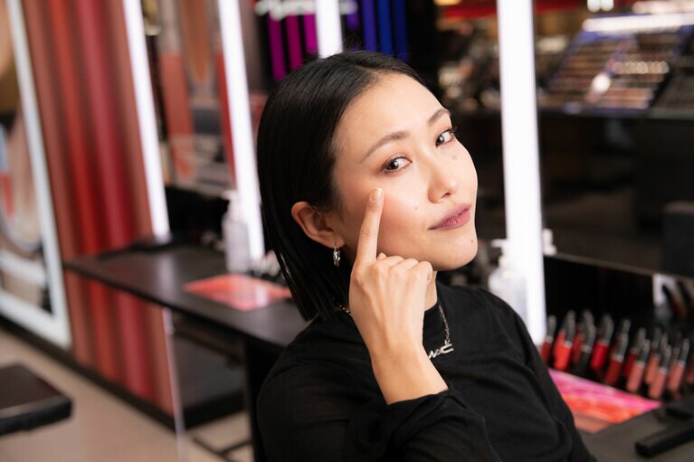 M･A･C ナショナル アーティストRYOKO SHIONOさん。