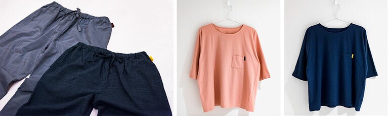 ［マンガ アート ホテル トーキョー］ワンマイルウェアとして近所にお出かけOKのオリジナルパジャマ。