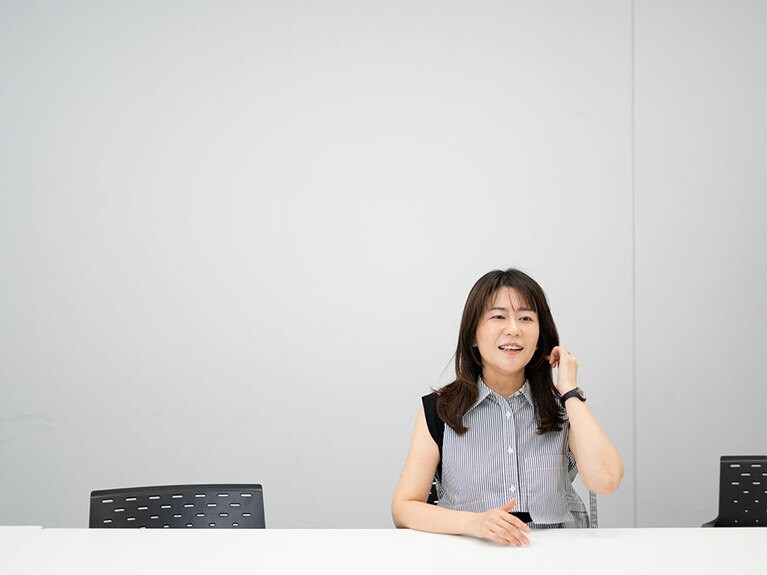 テレビ東京の祖父江里奈さん。