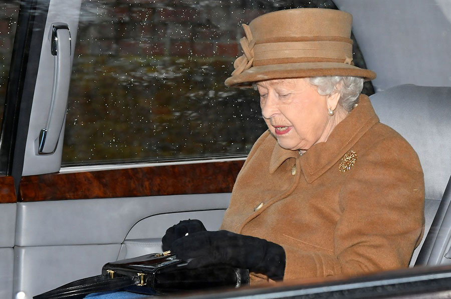 エリザベス女王(2020年1月12日)。 ©アフロ