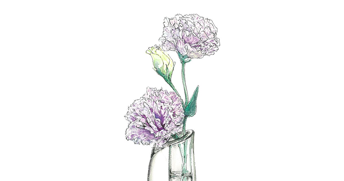 【5月31日の花】せみしぐれ 紫色の絞り模様が美しい涼やかな花 | 今日、花を飾るなら。ブルームカレンダー