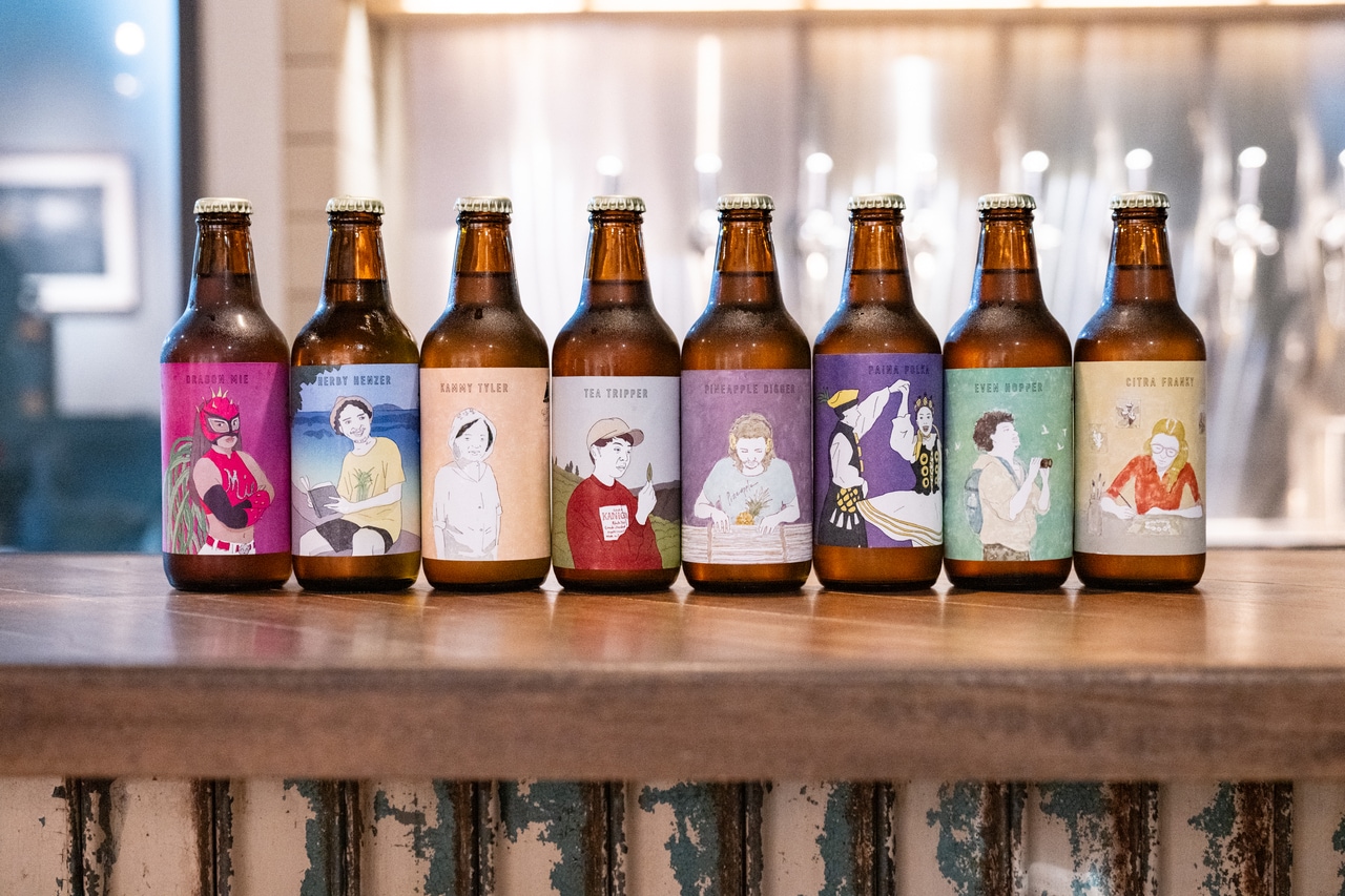 「CLIFF GARO BREWING」では沖縄県産食材を使用して、新しい沖縄ビールの地平を開拓し続けている。