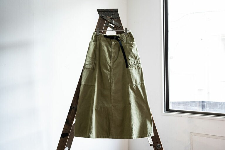 ヴォヤジャースカート 14,300円／GRAMICCI（グラミチ）