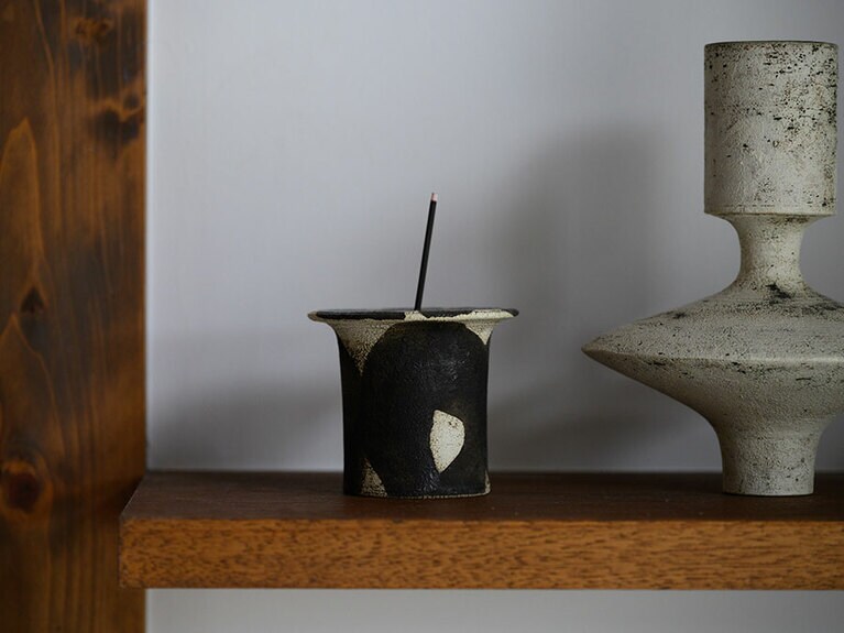 野口寛斎さんに作ってもらったインセンスホルダーは、あっという間に完売した幻の一品。
