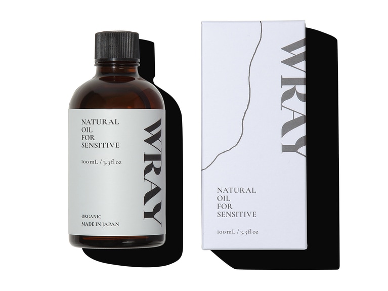 ナチュラルオイルフォーセンシティブ 100mL 5,200円／WRAY