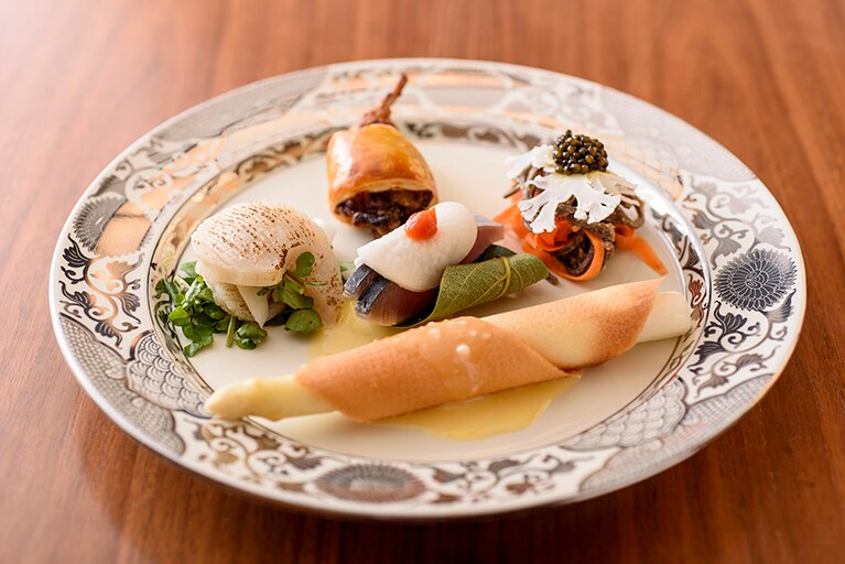 ふふ 日光［栃木／田母沢温泉］日本料理「節中」料理イメージ。