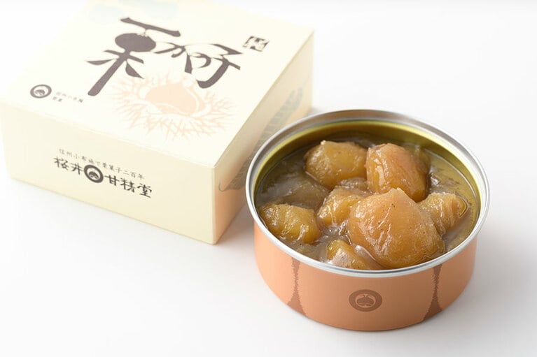 桜井甘精堂 栗鹿　かの子 1,200円(270g)。