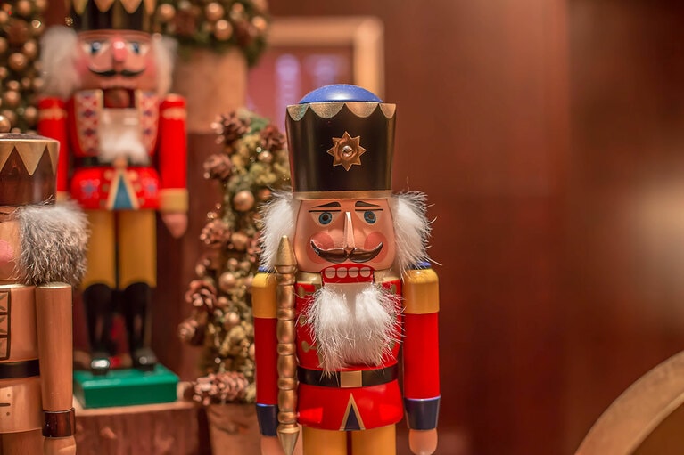 シャングリ・ラ 東京のクリスマスツリー。