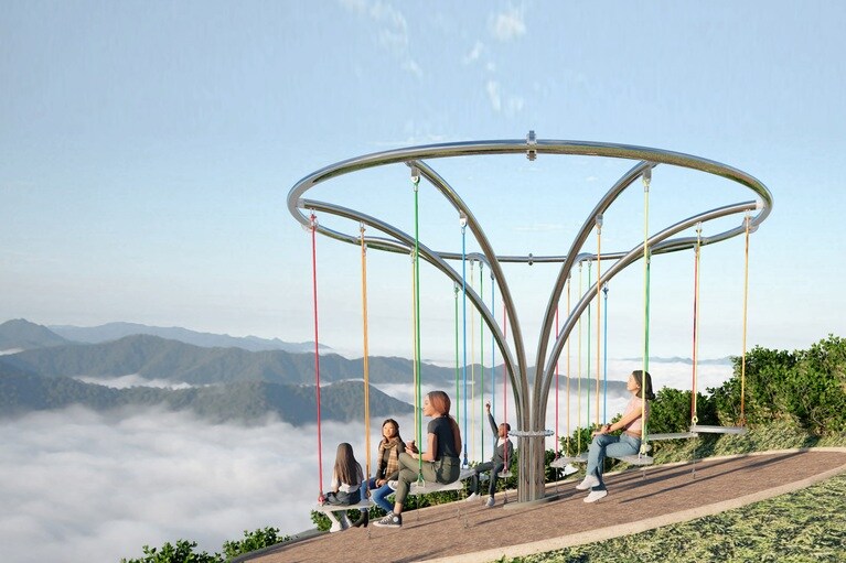 今夏登場の新スポット「Cloud Round（クラウドラウンド）」。