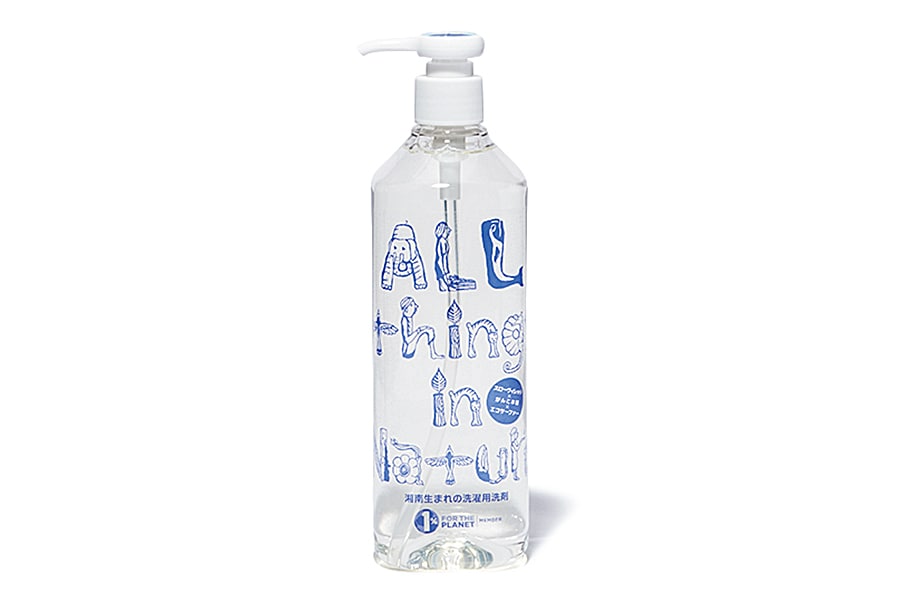 All things in Natureの湘南生まれの「洗濯洗剤」 500ml 2,450円／スローヴィレッジ