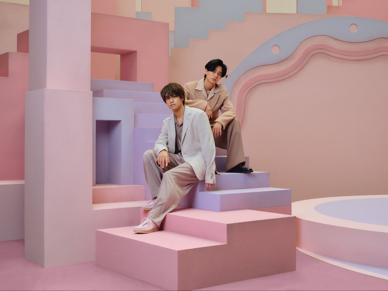 King & Princeの髙橋海人さん、永瀬廉さん（「King & Prince」公式Xより。）