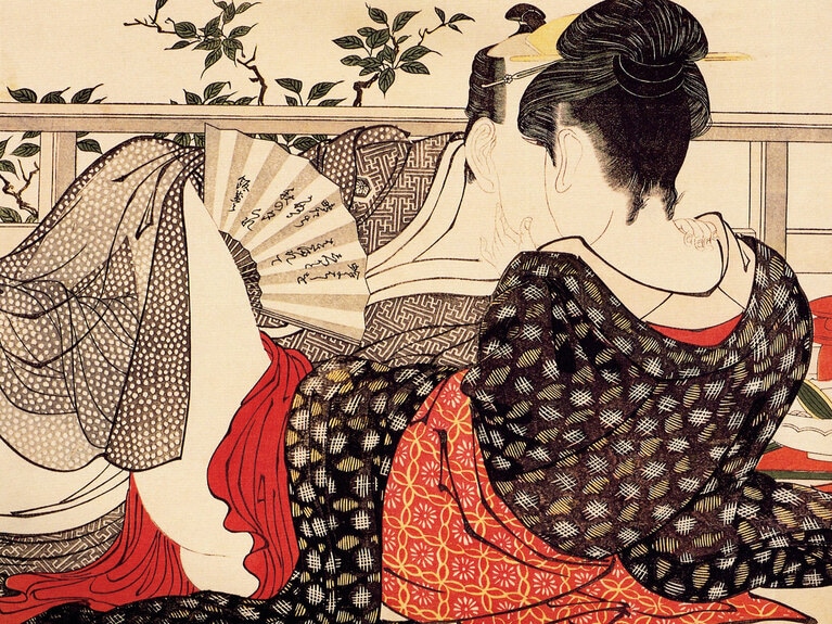 喜多川歌麿《歌満くら》1788年。