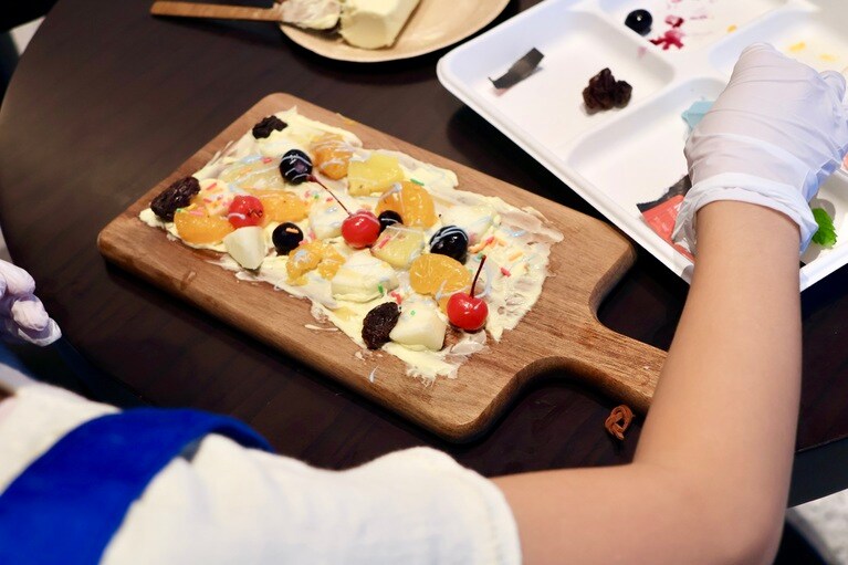 「バターボード体験教室」の様子。