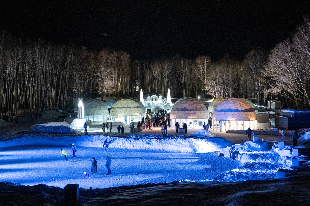 スケートリンクもありますよ。