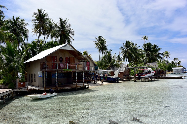 テタマヌ・ヴィレッジ＆ソバージュは、自然をすぐそばに感じるリゾート。映画『マトリックス』シリーズの俳優ランベール・ウィルソンも滞在。