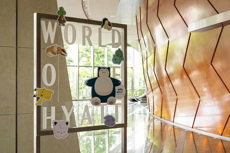 エントランスにはフォトブースが。