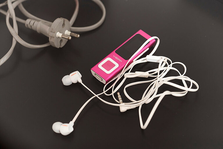 MP3プレーヤーもじっくり眺めたい。