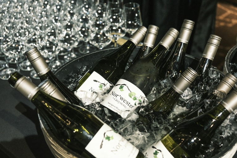 ニュージーランドのワインも協賛。