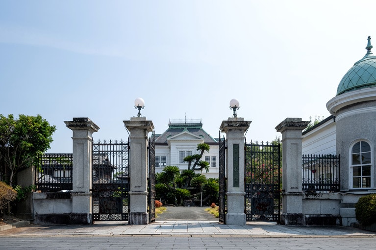 明治の面影を今に伝える柳川情緒のシンボル「西洋館」。