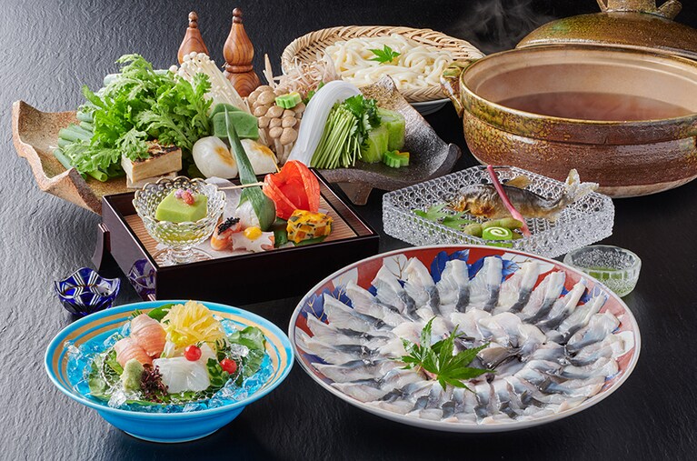 旅館紅鮎［滋賀／尾上温泉］湖北の郷土料理うなぎのボク鍋イメージ。