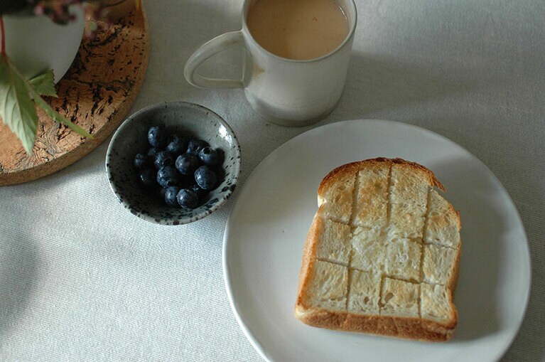 ナイフを使わない朝食専用。Photo：Yui Otani