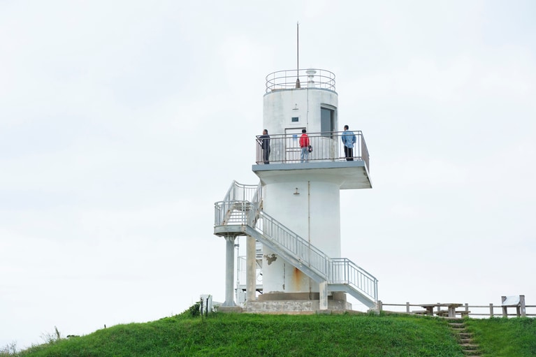 大碆鼻灯台（長崎県生月島）。